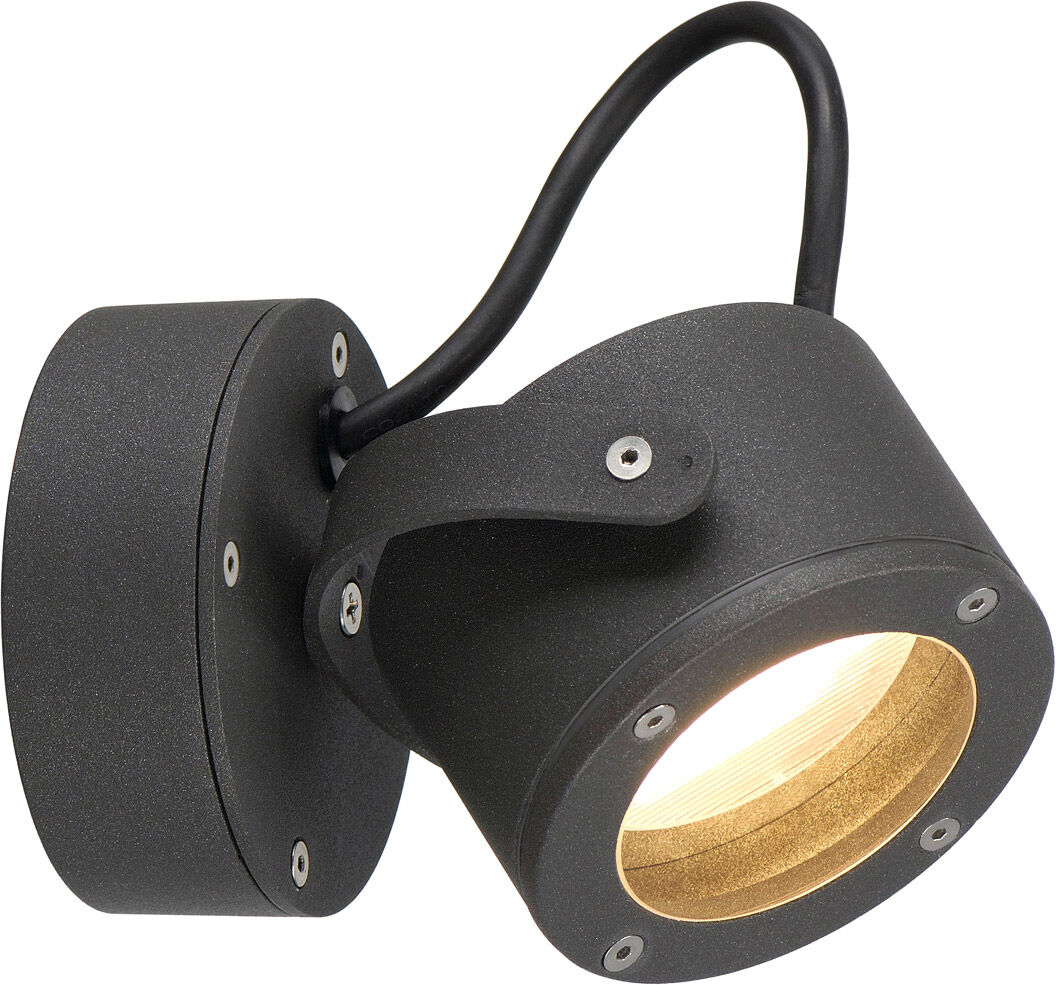 Slv Sitra 360 Wl Wandleuchte, Anthrazit, Gx53, Max. 9w - Stand-, Wand- Und Deckenleuchten (Outdoor)