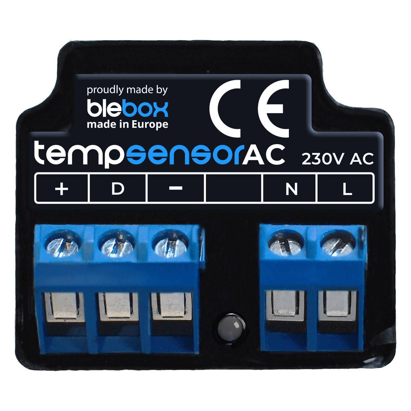 BleBox tempsensorAC - WIFI-THERMOMETER FÜR 4 TEMPERATURSENSOREN (32542)