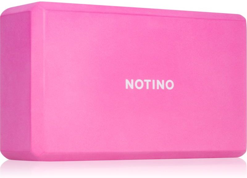 Notino Sport Collection Yoga block bloc de yoga Pink 1 pcs