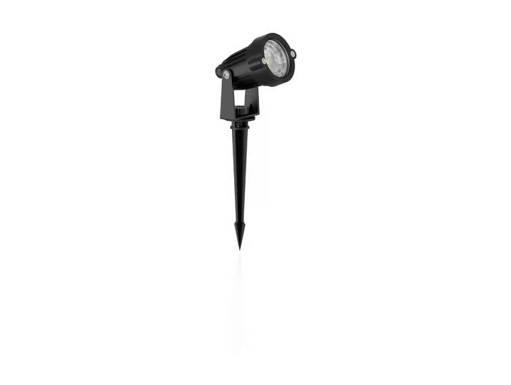 LED Gartenleuchte PHILIPS Caper Spots , schwarz, B:7,4cm H:27cm T:6,1cm, Leuchten, LED Gartenleuchte