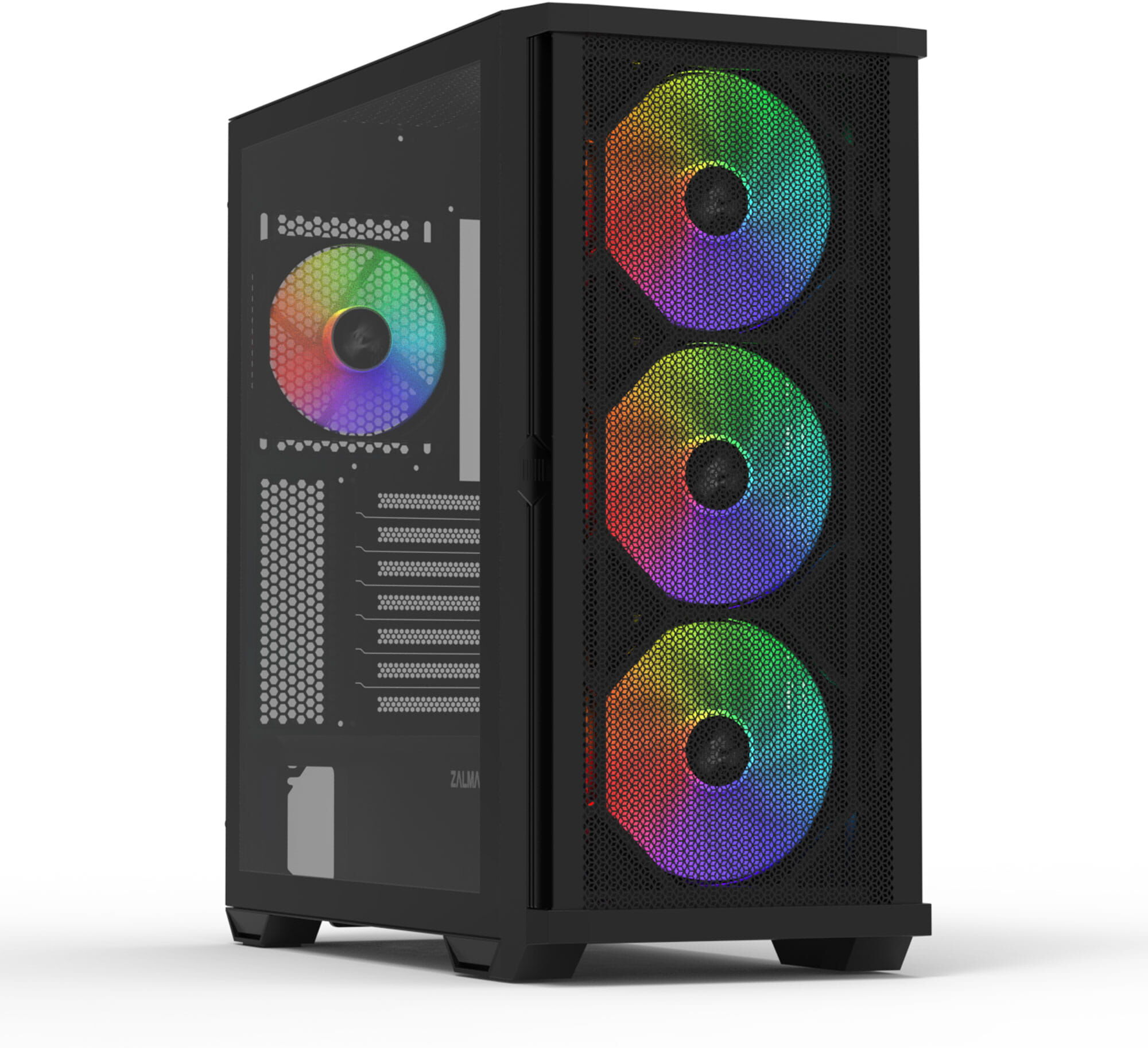 Zalman Z10 Plus, Midi PC-Geh&auml;use - Schwarz