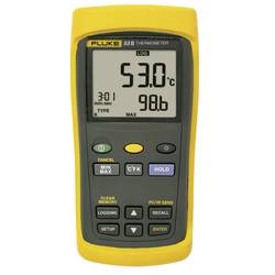 Fluke 53 II B Temperatur-Messgerät kalibriert (DAkkS-akkreditiertes Labor) -250 - +1767 °C Fühler-Typ J, K, T, E, R, S, N Datenlogger-Funktion 3821062