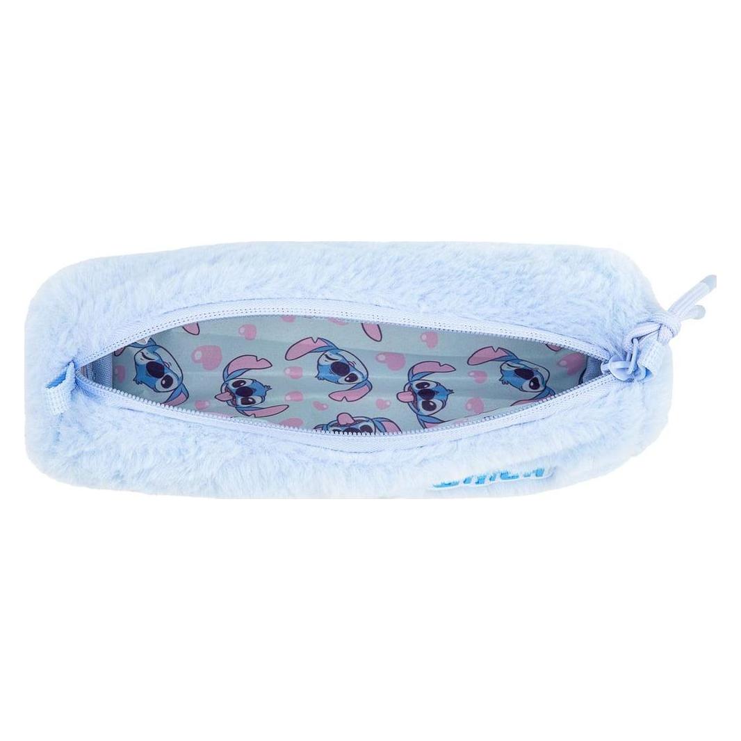 Stitch CoolPack Schlamperetui Disney tube blue fluffy (F061003)