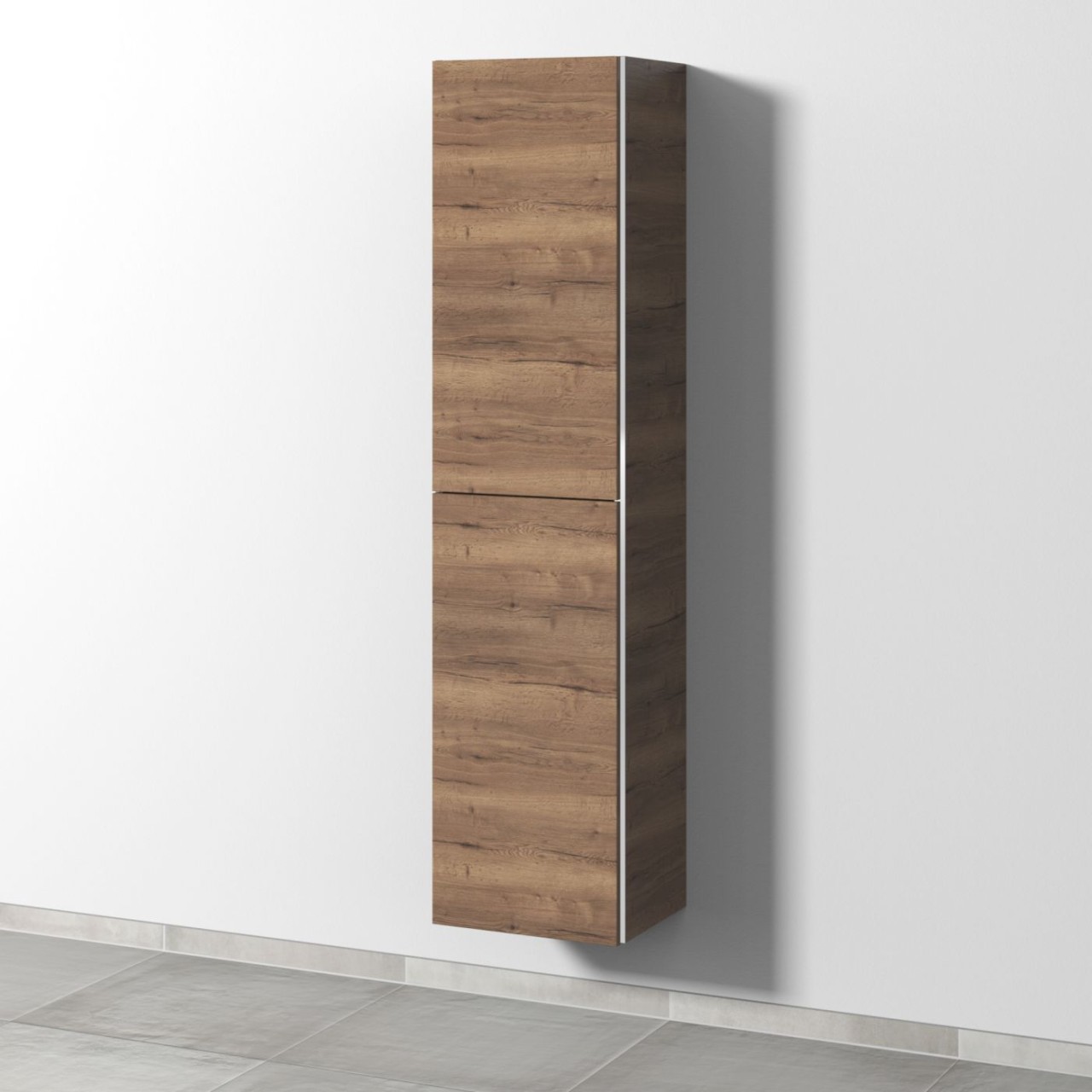 Sanipa 3way Hochschrank mit 2 Türen, Eiche-Tabak BR09450