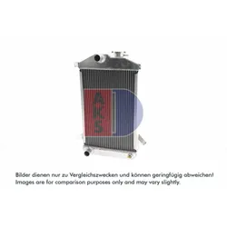 Kühler Wasserkühler für Triumph TR 4 2.0 / TR 4A 2.2 AKS DASIS 020055AL