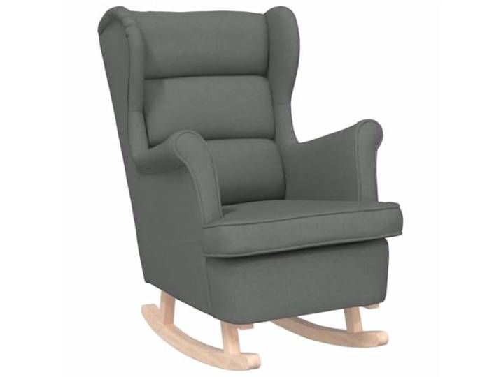 Heofavd Schaukelsessel Dunkelgrau Relaxsessel mit Polsterung 74x90x102cm