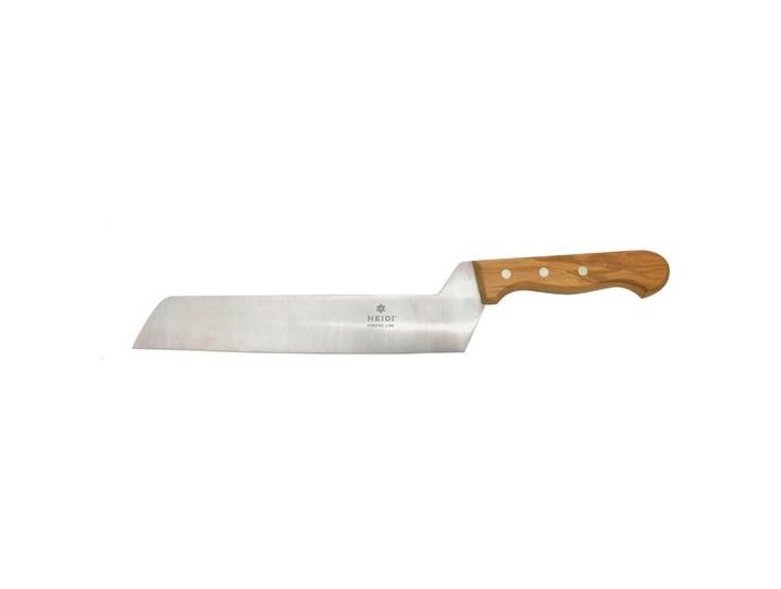 Heidi Cheese Line Käsemesser, Holz, Olivenholz, 27 cm, rostfrei, Küchenmesser, Allzweckmesser
