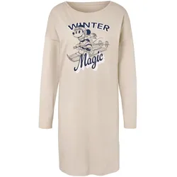 Tchibo - Nachthemd »Mickey and Friends« - Damen - Gr. M - creme