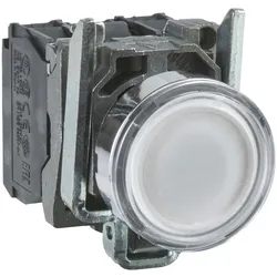Schneider Electric XB4BWCUST04 Leuchtdrucktaster, Harmony XB4, Metall, 22mm, kundenspezifisch via Konfigurator