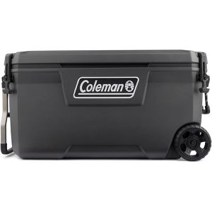 Coleman Kühlbox 100 QT Convoy Wheeled, 97 Liter, passive Kühlung, mit Rollen