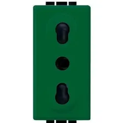 Legrand L4180V SDO Italien 2P+E 1mod GRÜN