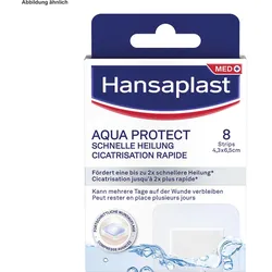 Hansaplast Aqua Protect Schnelle Heilung Pflaster 43 x 68 mm (8 Stck.) Kart. = 1...