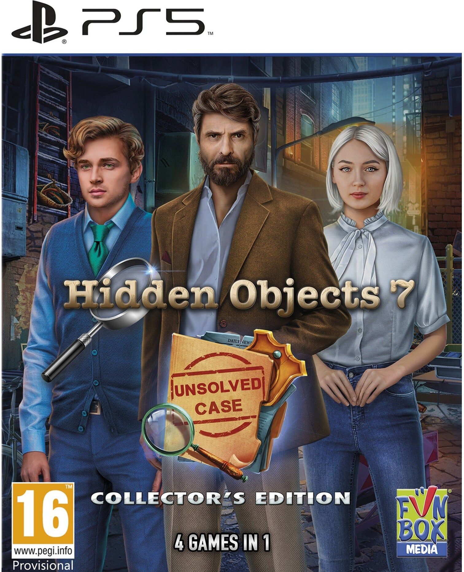 Funbox Media Hidden Objects 7: Unsolved Case Collector's Edition for PlayStation 5 (Disc)
