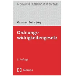Ordnungswidrigkeitengesetz, Fachbücher von Sebastian Seith, Kathi Gassner