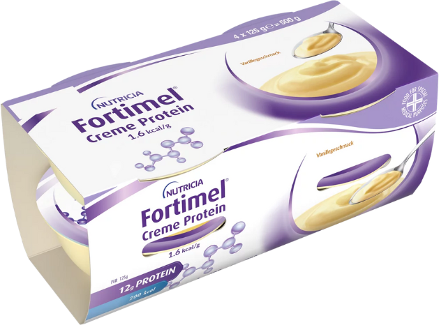 Nutricia Fortimel Creme Protein Baunilha 4x125g