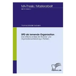 SPD als lernende Organisation, Fachbücher von Thomas Schalski-Seehann