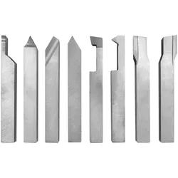 HSS-Drehmeißel-Set 8-teilig, 14 x 14 mm