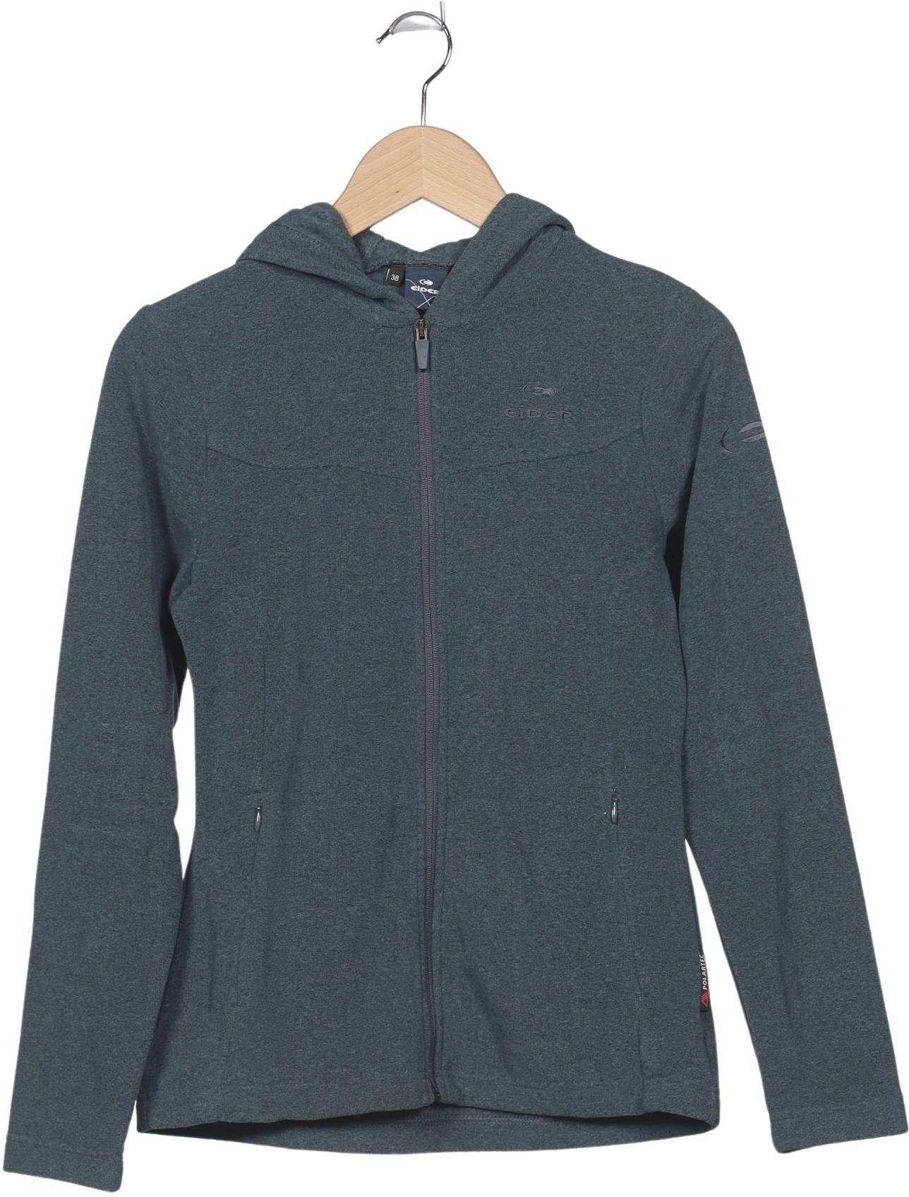 Eider Damen Kapuzenpullover, Grau, Gr. EU 38, kein / Etikett - Second Hand