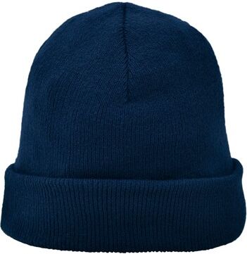 Bonnet tricoté personnalisable à double revers Planet Marine UNIQUE
