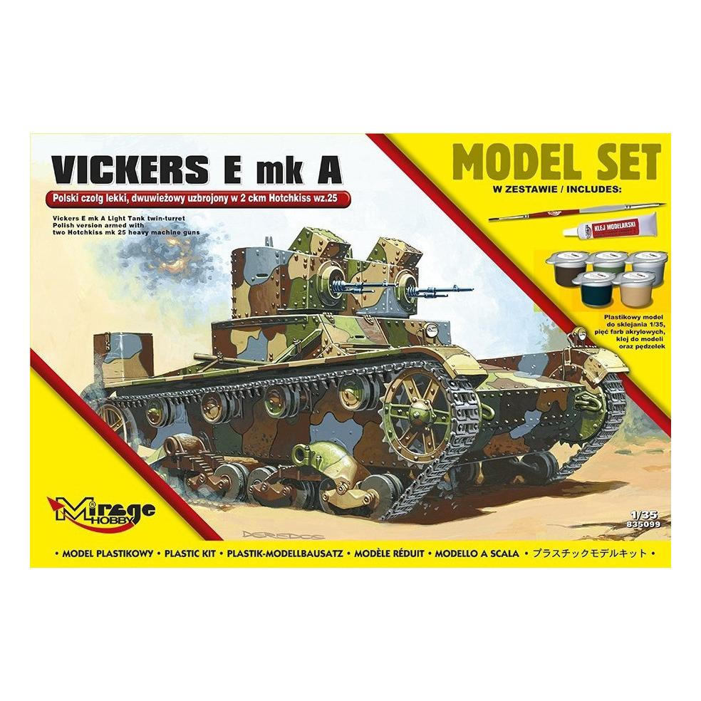 Mirage Plastic model Polish Light Two-Turret Tank (835099)
