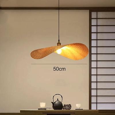 50 cm Hängelaternen-Design Pendelleuchte Bambus Vintage-Stil Klassicher Stil Mode Vintage Traditionell-Klassisch 110-120V 220-240V