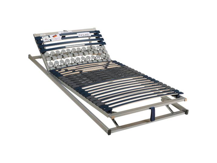 Novel Lattenrost, Holz, Kunststoff, Birke, Buche,Birke, Buche, furniert, Schichtholz,furniert, Schichtholz, 7-Zonen, 100x200 cm, Made in Germany, V-Label Vegan, Tellerauflagen, bewegliche Leistenlagerung, Federleisten mit Duokappen, individuelle Liegehärteeinstellung, verstellbar, alternative Größen erhältlich, Schlafzimmer, Lattenroste, Lattenrost verstellbar