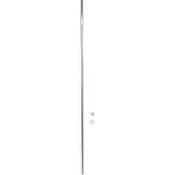 Wenko, Duschvorhangstange, Teleskop (110 - 185 cm)