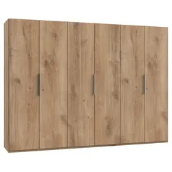 Drehtürenschrank Level 36A ca. 300x216x58 cm Eiche Dekor