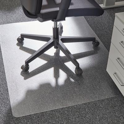 Bodenschutzmatte ANDIAMO "Bürostuhlmatte transparent", transparent, B:60cm H:1,7mm L:80cm, Polyethylenterephthalat (PET), Bodenschutzplatten, Bodenschutzplatte, robust & strapazierfähig für den täglichen Gebrauch