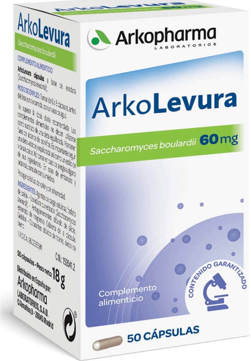 Arkopharma ArkoLevura Saccharomyces Boulardii 60mg 50caps