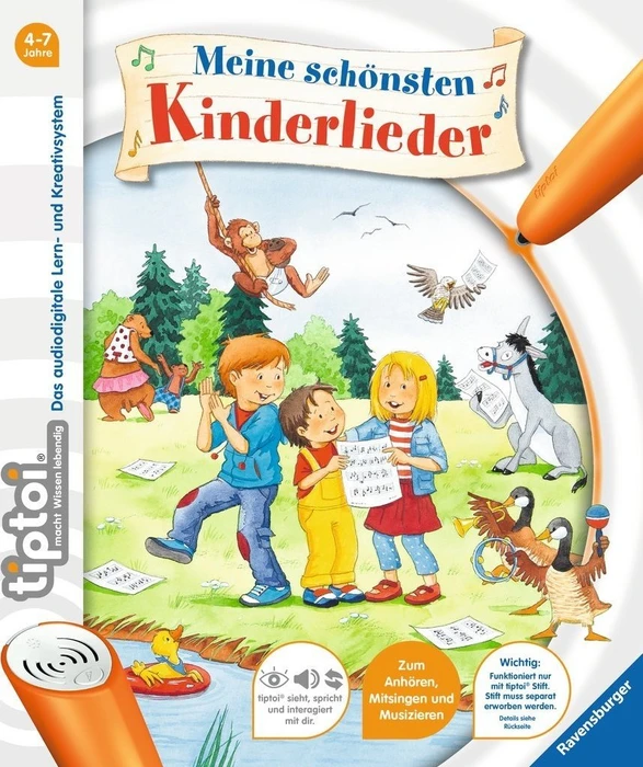Ravensburger tiptoi Meine schönsten Kinderlieder