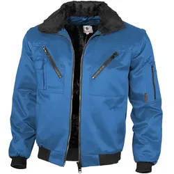 Pilotenjacke 4in1 einfarbig - XXL - royal