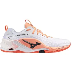 Mizuno Wave Stealth Neo 2.1 Handballschuhe Herren - orange/weiß -