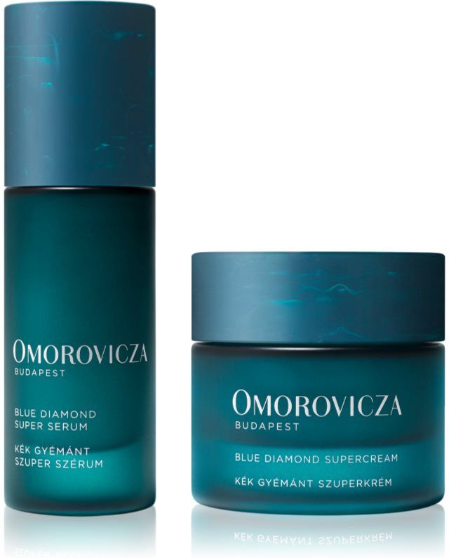 Omorovicza Blue Diamond Super Duo coffret cadeau pour rajeunir la peau