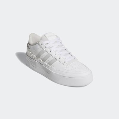 Sneaker ADIDAS SPORTSWEAR "TURNAROUND", Damen, Gr. 40, weiß (cloud weiß, grau one, cloud weiß), Leder, Synthetik, Schuhe Sneaker