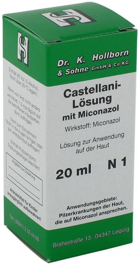 Castellani mit Miconazol