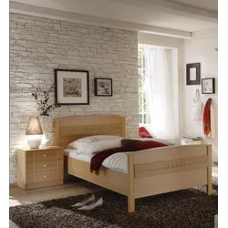 Vaja Möbel Komfortbett Curanum Eiche Sonoma Dekor 100x200 cm