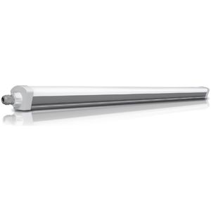 LEDVANCE Feuchtraumleuchte Damp Proof Compact, LED mit 55 Watt, 6.300 Lumen, IP66, durchverdrahtet, 3.000 Kelvin, 150 cm