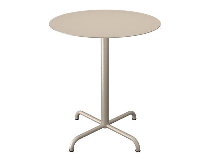 Houe PICO Bistrotisch mit 4-Sternen Fuß Ø64 cm - Beige