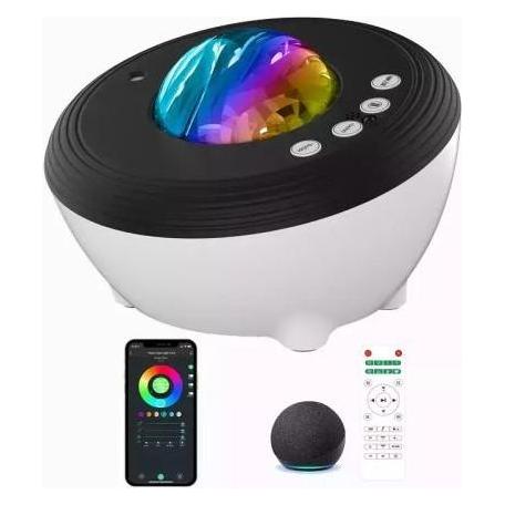 Elight J1 Aurora star projector with sounds and Bluetooth speaker Smart Wi-Fi app control (10 W, LED) (ELIGHT)