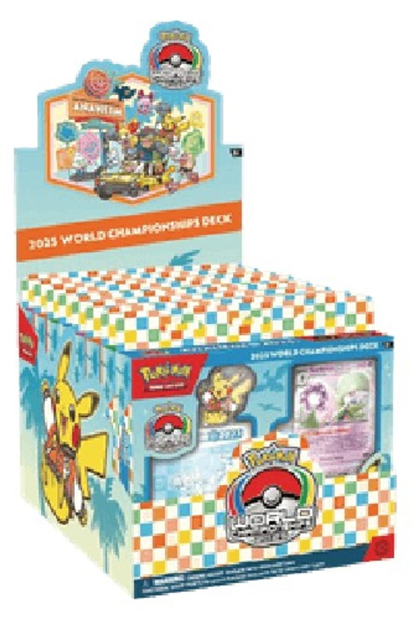 Pokemon Sammelkarten-Display WCD 2025 offizielles Produkt versiegelte Verpackung