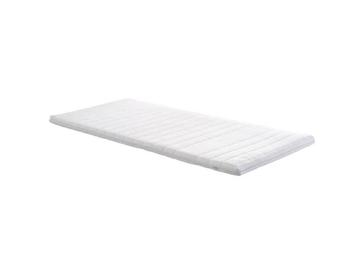 RUF Betten Topper, Weiß, 160x200 cm, Blauer Engel, Goldenes M, Made in Germany, Dgm, Oeko-Tex® Standard 100, Bezug abnehmbar/waschbar, wendbar, atmungsaktiv, schadstoffgeprüft, alternative Größen erhältlich, Schlafzimmer, Matratzen Shop, Matratzenzubehör, Topper