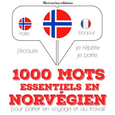 1000 mots essentiels en norvégien - JM Gardner, Audio, 9782821117396