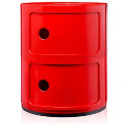 Componibili Container mit zwei Elementen rot