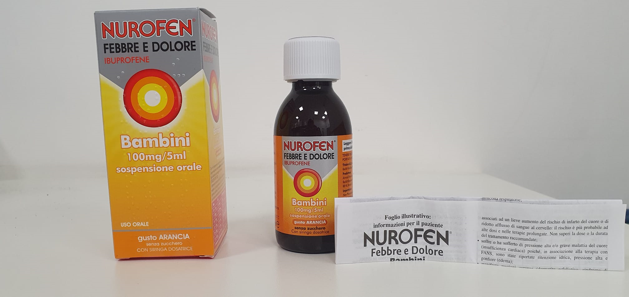 New Pharmashop Nurofen Febbre D*bb100mg/5ml A