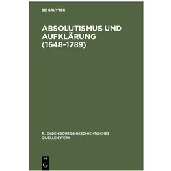 Absolutismus und Aufklärung (1648-1789), Fachbücher