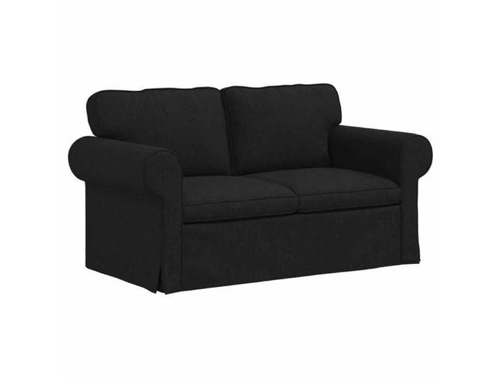 Meuble - Sofa salon - Noir - Canapé Noir 155x82x80 cm tissu_13362
