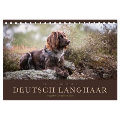 Passion Jagdhund - Deutsch Langhaar (Tischkalender 2027 DIN A5 quer), CALVENDO Monatskalender