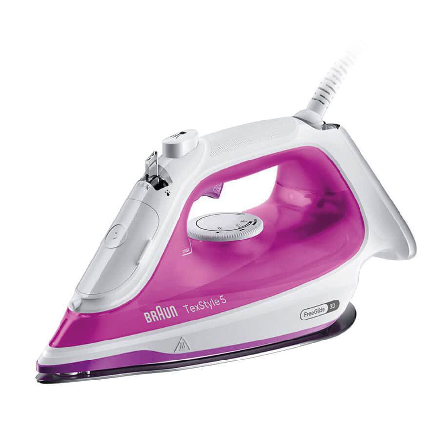 Braun TexStyle 5 Dampfbügeleisen SI 5225 PU 2500 W Weiß/Pink 0127410000