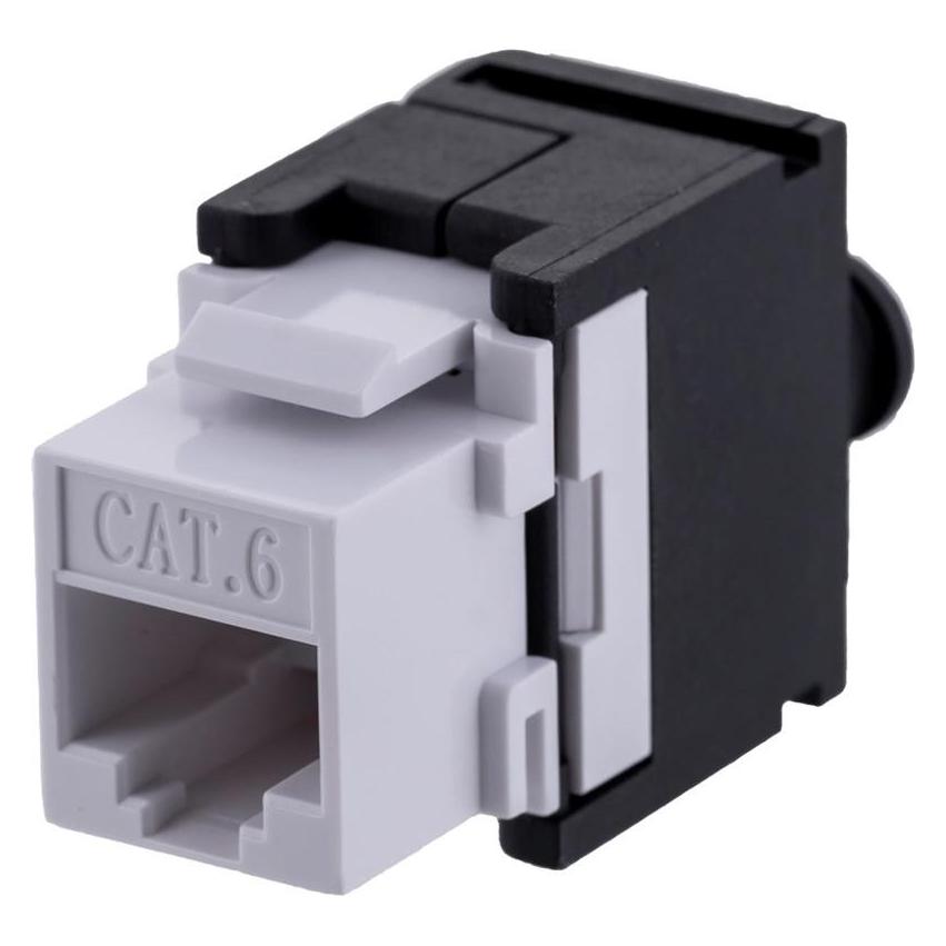 Avizio MKB-U6-1 - Schwarz - Weiss - RJ-45 - Weiblich - 22/26 - Acrylnitril-Butad (Keystone Modul, Netzwerk Zubehör) (MKB-U6-1)